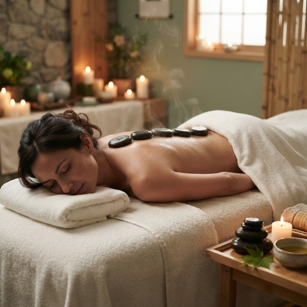 Hot Stone Massage at Chuan Spa